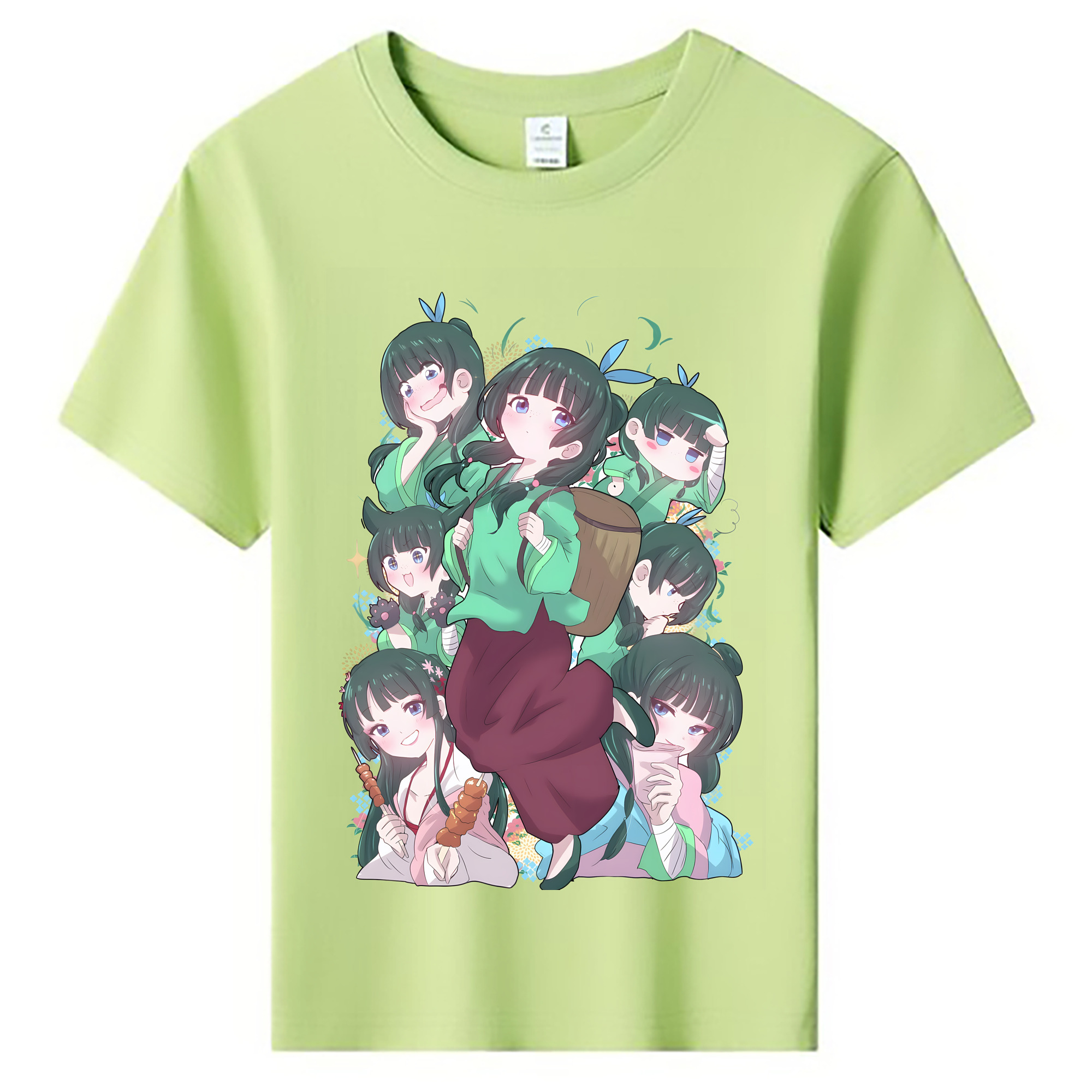 （画像用） 薬屋のひとりごと The Apothecary Diaries 綿100％キッズTシャツ（フロントプリント）